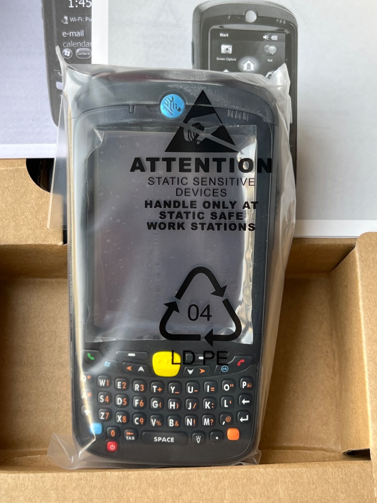 Zebra / Symbol | MC55A0 | MC55A0-P40SWQQA9WR | Mobile Barcode Data Terminal