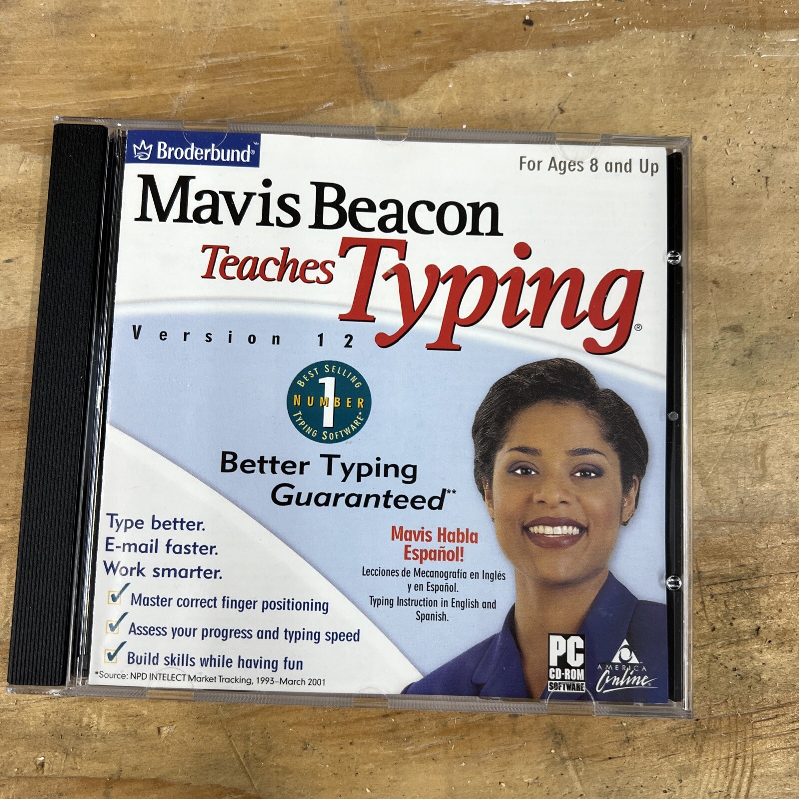 Mavis Beacon Teaches Typing Version 12 - Broderbund 2001