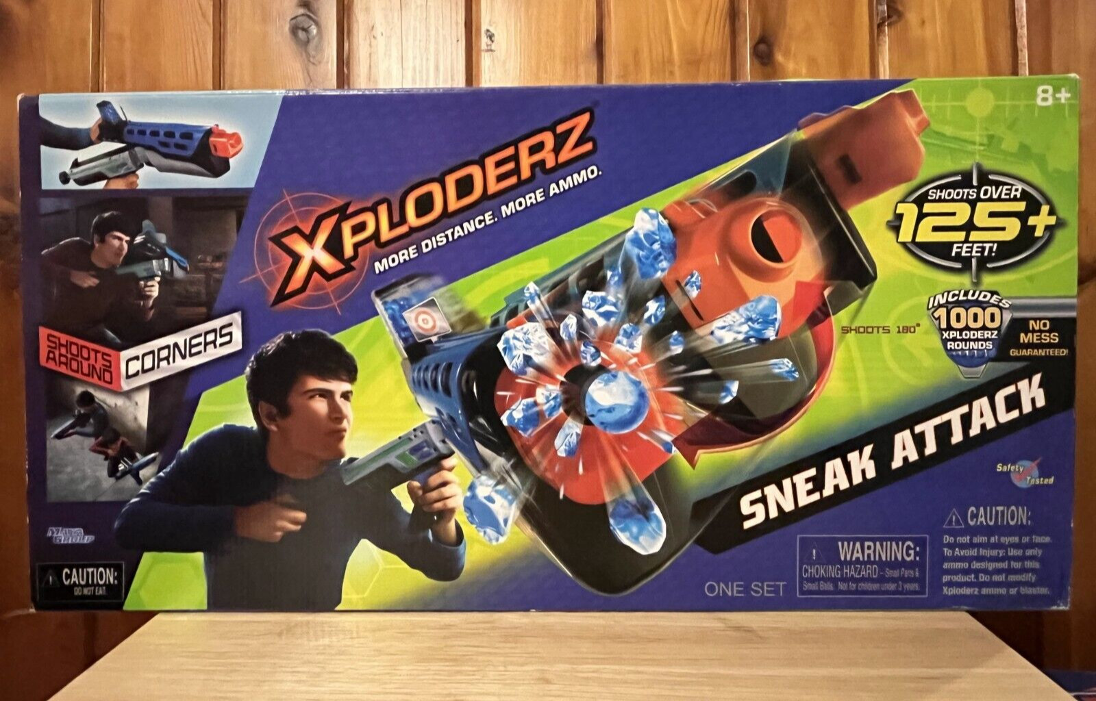 Xploderz X3 Sneak Attack Blaster New sealed box.