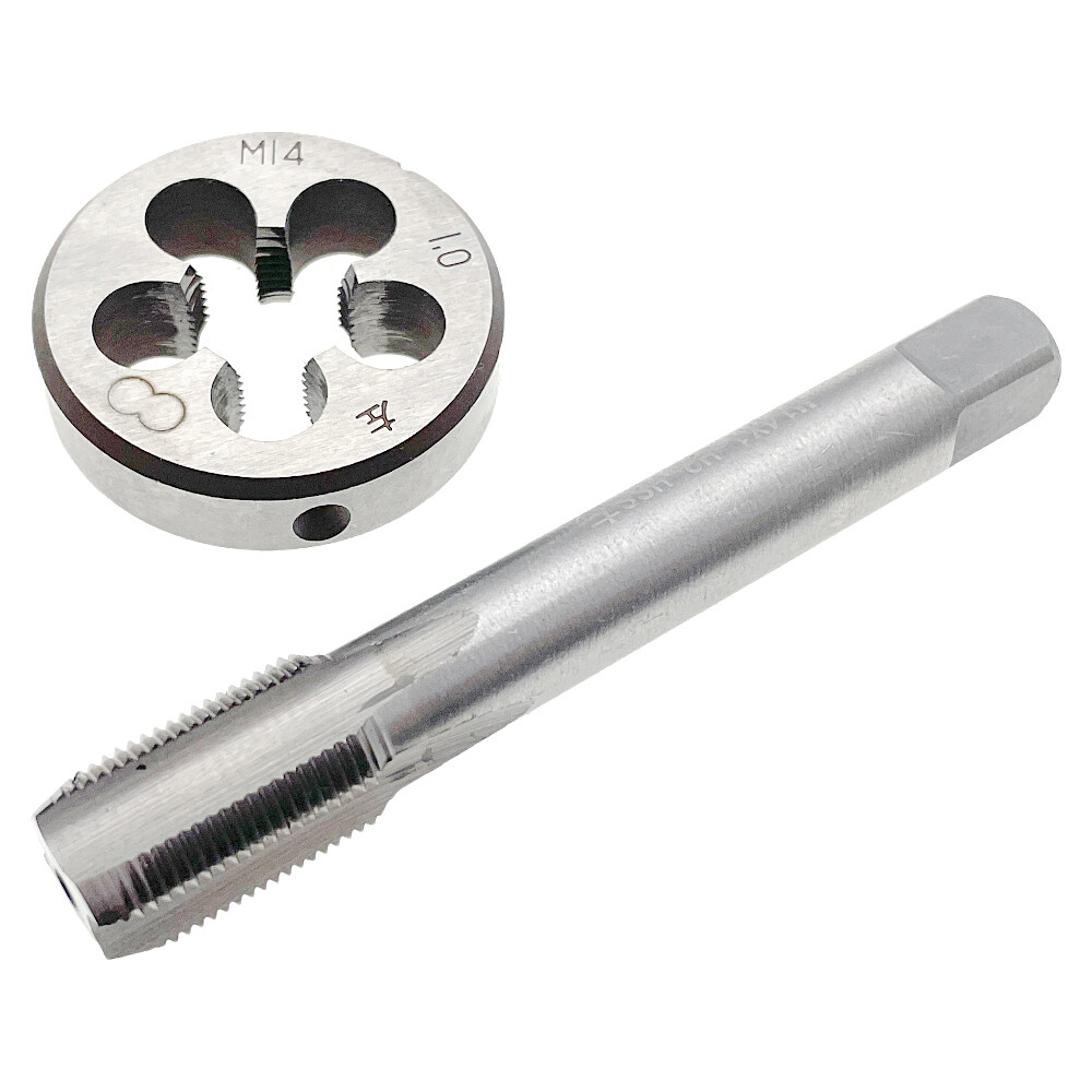 M14 x 1 Tap & Die Set LH Left Hand Tool Machine M14x1 Metric Thread Tap Die TOOL