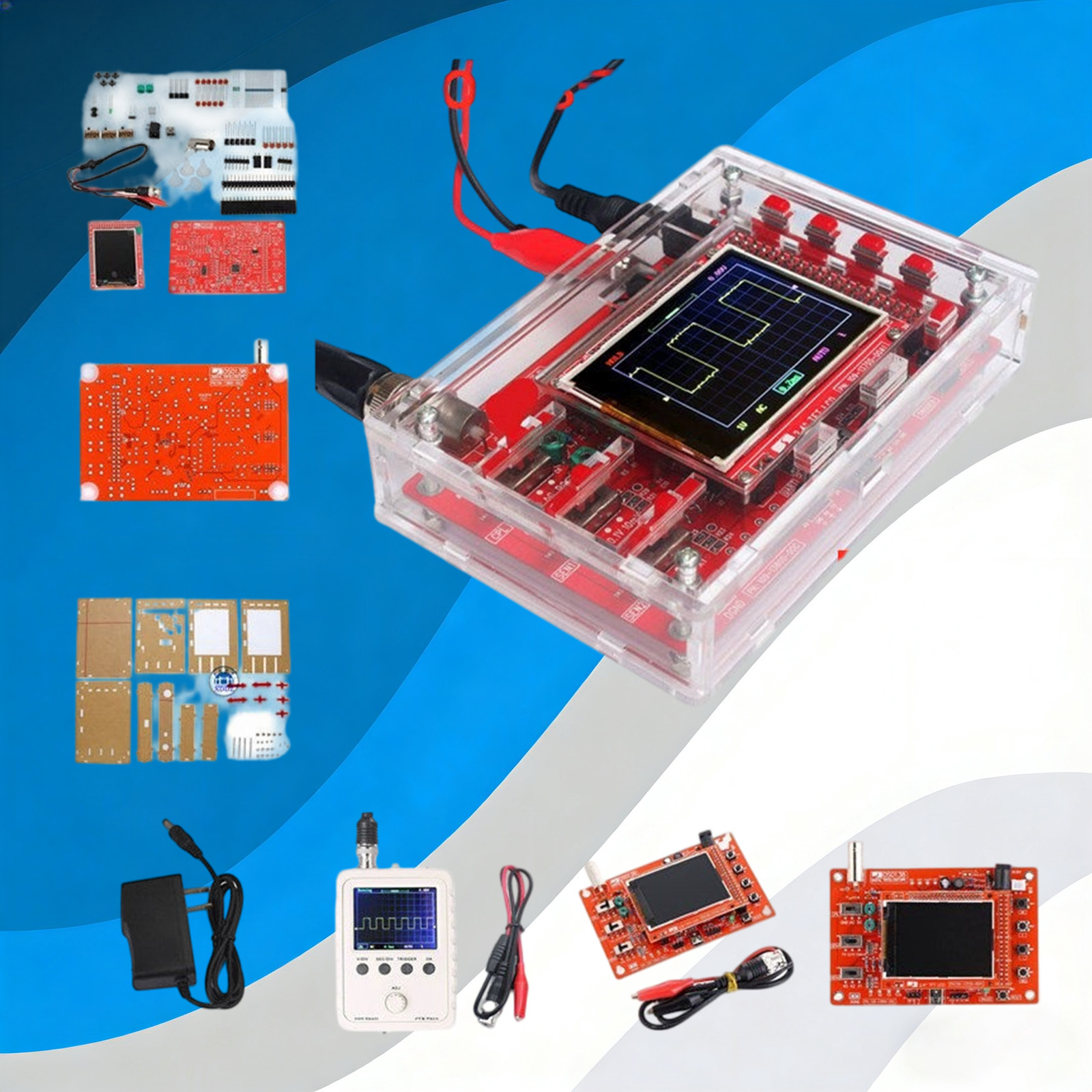 DSO138/150 Digital Oscilloscope DIY Kit Electronic Measurement Tool for Learning