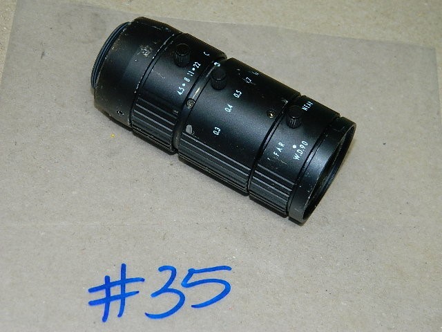 Computar Macro Zoom Camera Lens 0.3x-1x1:4.5 LOT - 35