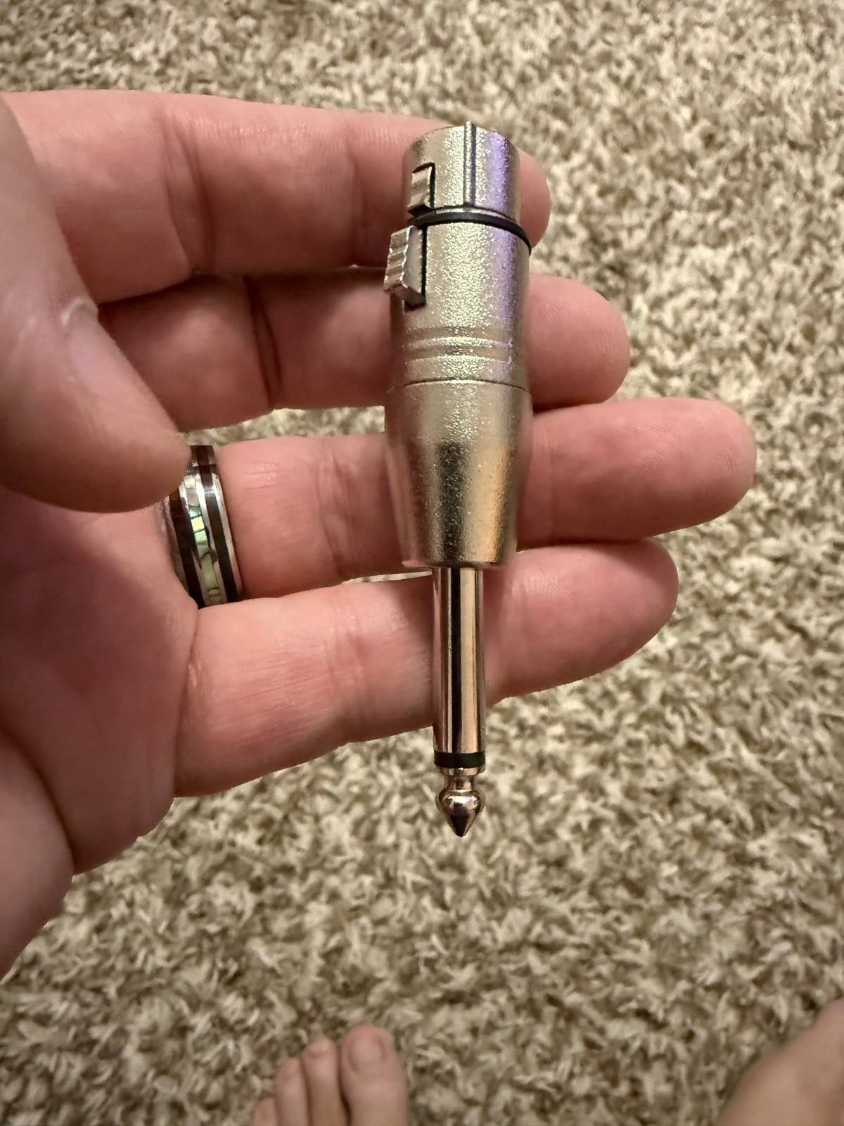 Midi 1/4 Microphone / Guitar Input Jack