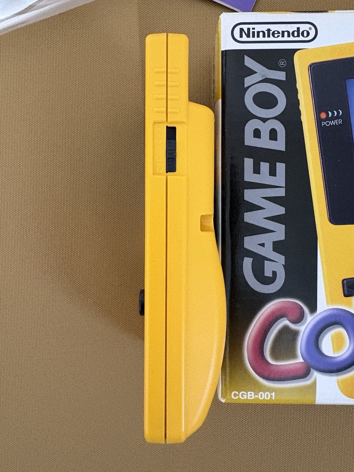 Nintendo Game Boy Color Handheld System - Yellow