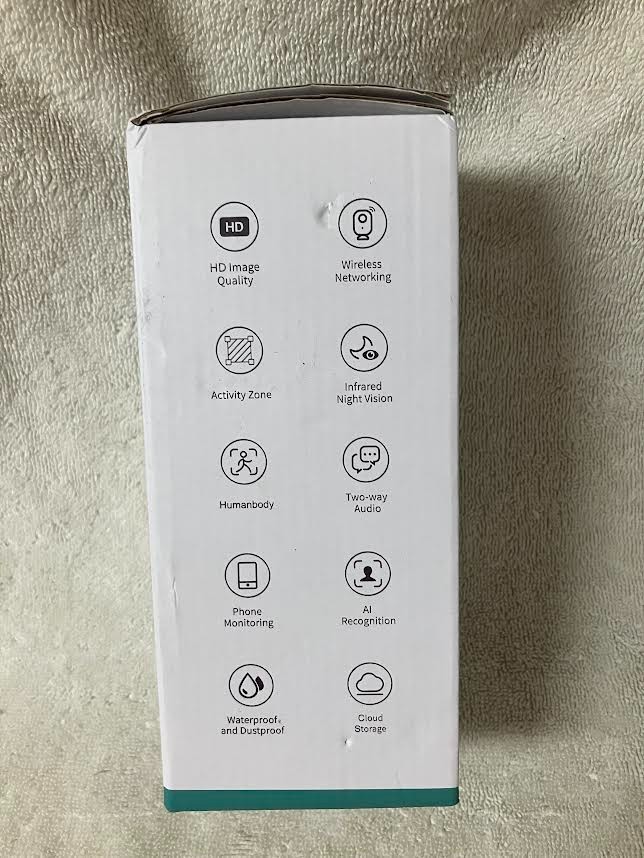 DIHOOM Smart PTZ Plug in Camera 360°PTZ New in Box