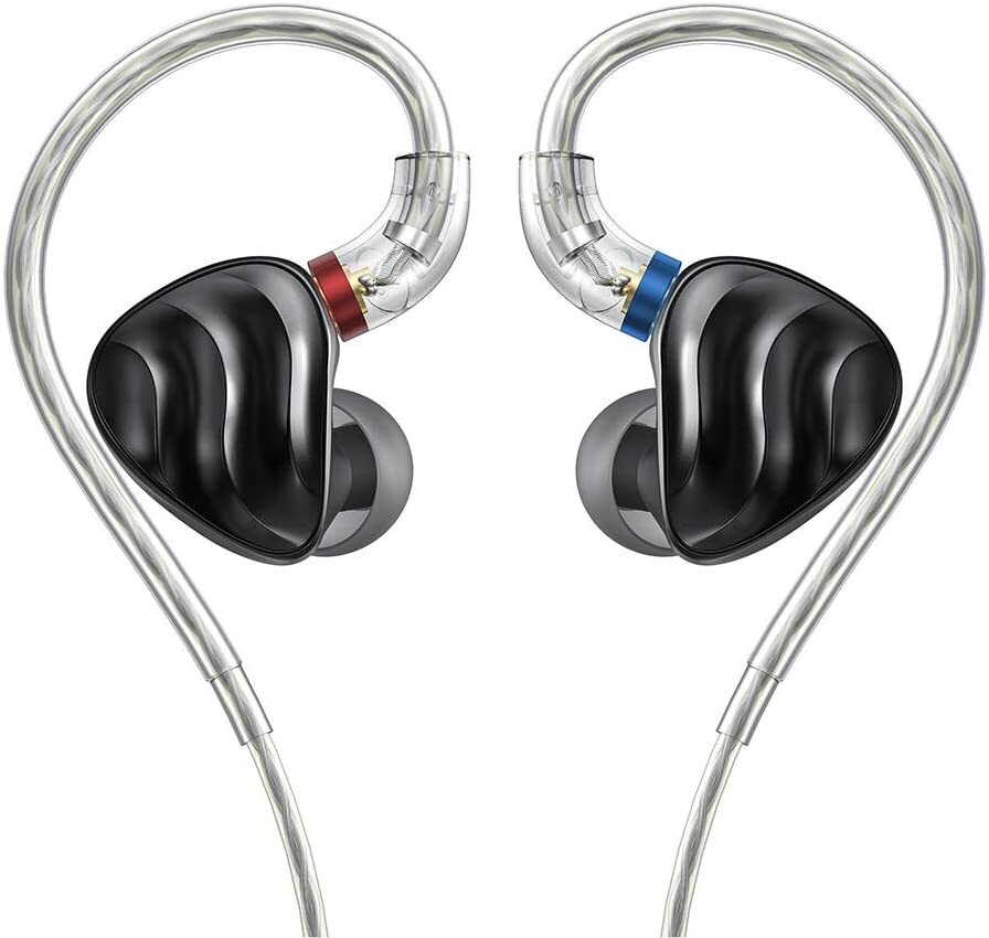 FiiO FH3 2BA+1DD Knowles Hybrid Driver in-Ear HiFi Earphones IEM (Black)