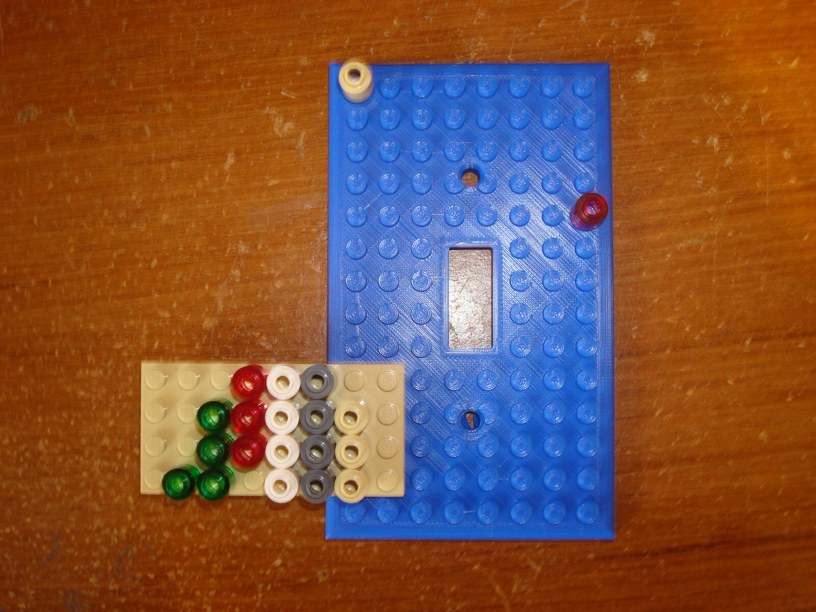 Light Switch Cover,Works COMPATIBLE with LEGO bricks, Wall Plate,toggle & rocker