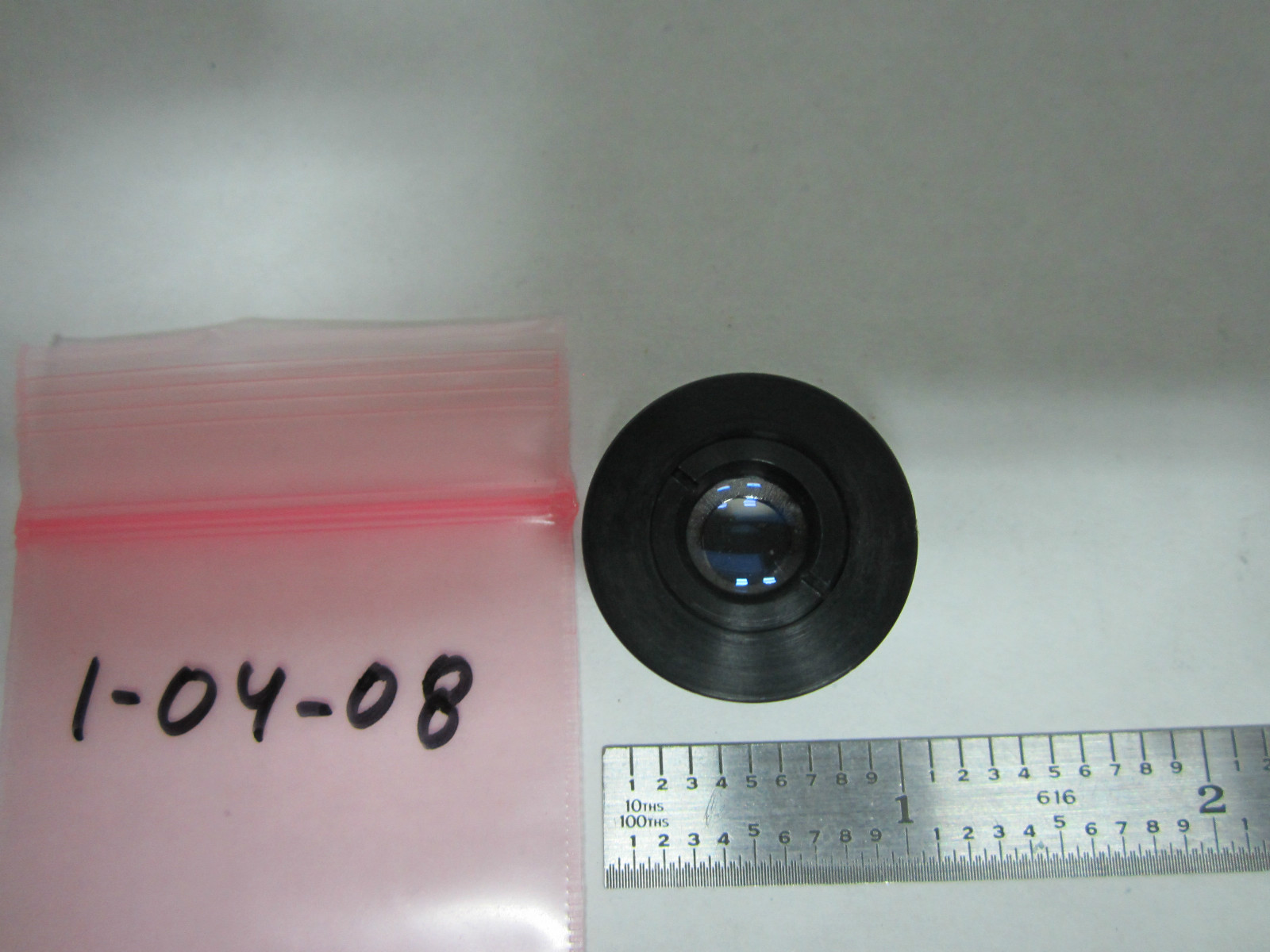 OPTICAL LENS MOUNTED #1-04-08 LASER OPTICS BIN#1