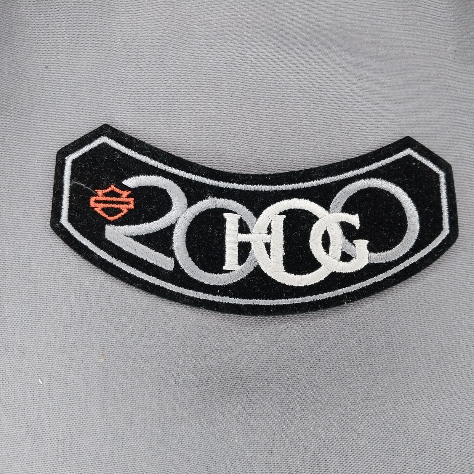 2000 HOG Rocker Harley Davidson Rocker Felt 5 3/4" Patch
