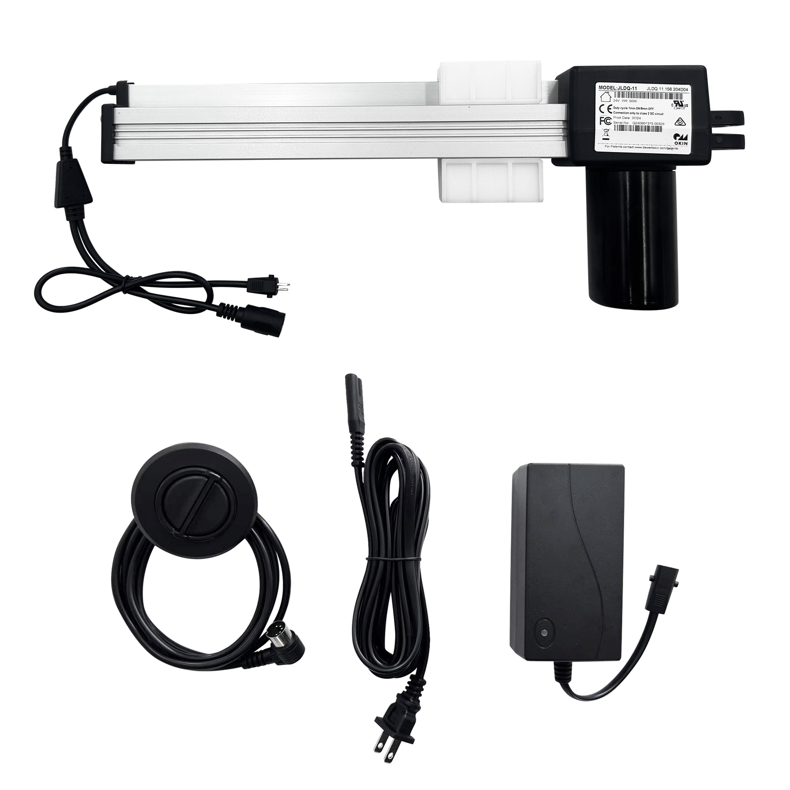 Power Recliner Okin Motor Actuator Model JLDQ.11.156.204D04 Kit for Lift Chairs