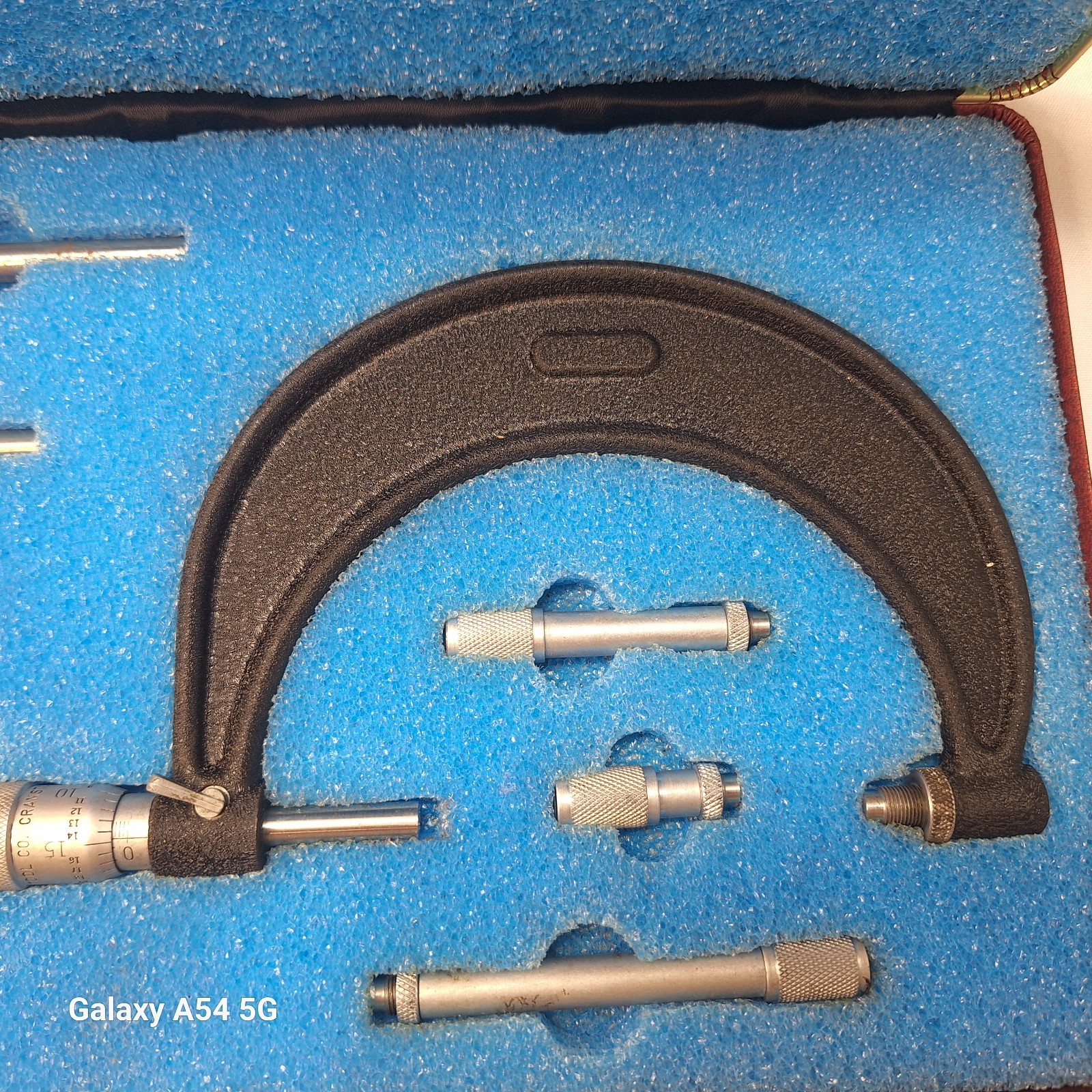 Micrometer Central Tool Co. Tool Set With Case