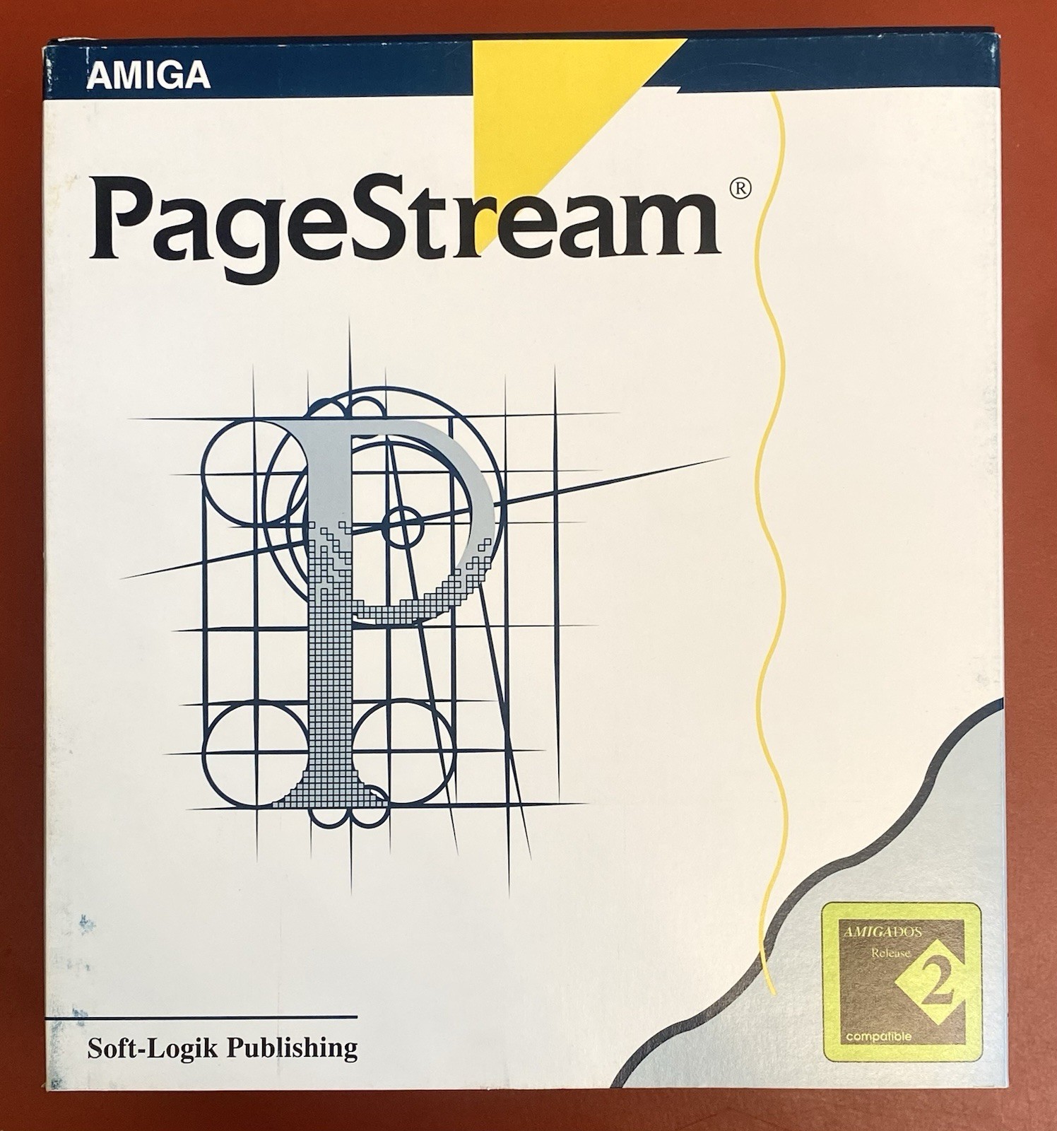 PageStream v2.22 Floppy Disk Software Set (5 Disks) In Box for Amiga Soft-Logik