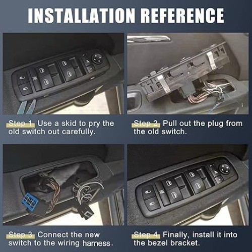 56010677AA 56010677AB Front Left Driver Side Car Power Window Switch for Liberty