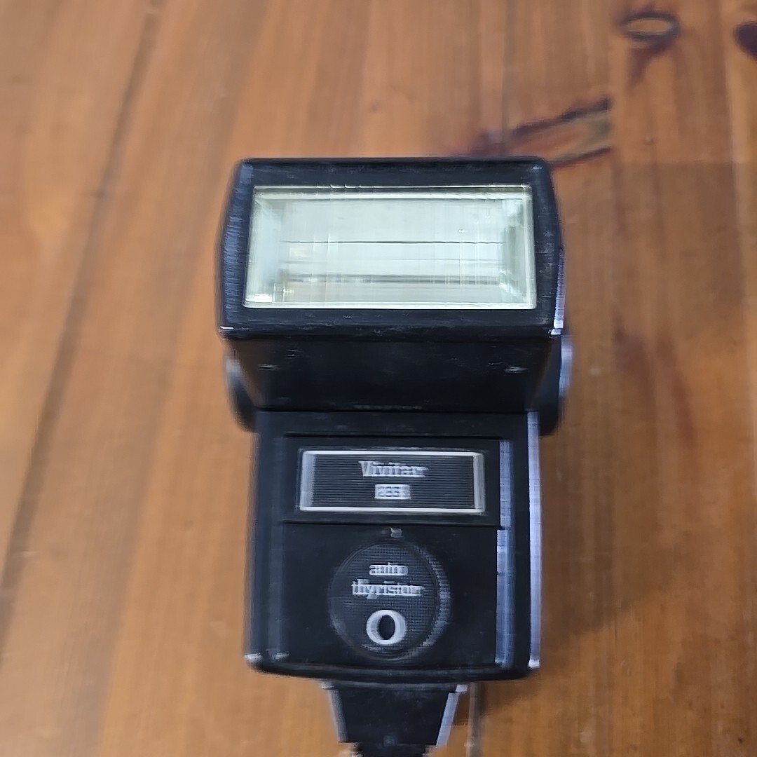 Vivitar 283 Auto Thyristor Electronic Shoe Mount Flash - UNTESTED