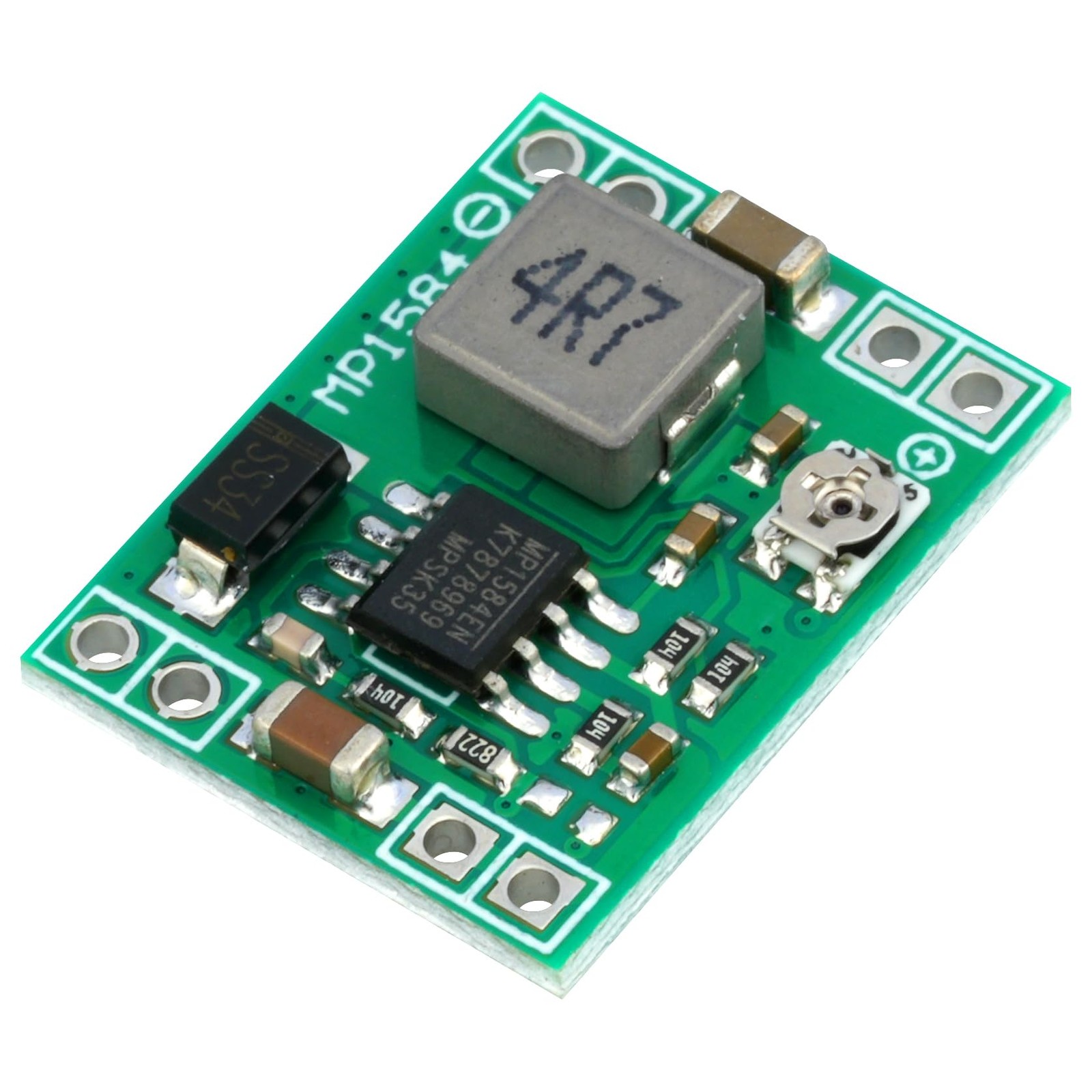 6 PCS MP1584EN Mini DC-DC Buck Converter 3A Adjustable Power Supply Module