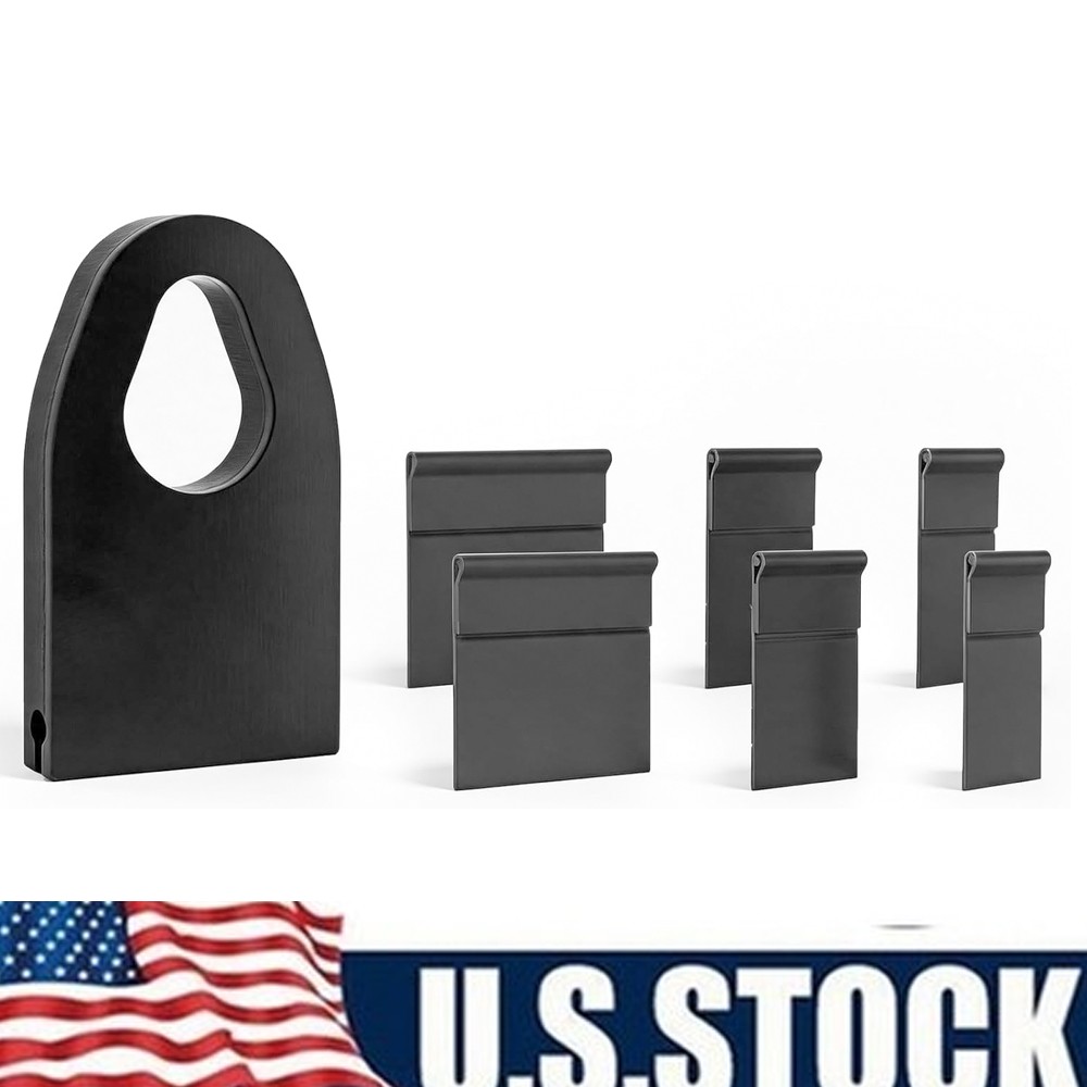 Universal Auto Body Pull and Weld Clamp Set, 7Pcs Body Pulling Clamps for Panel