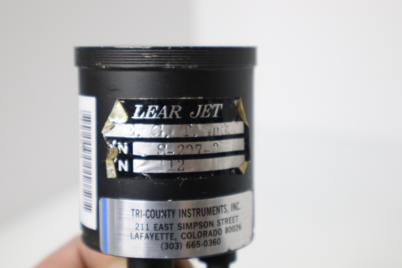 Learjet S-207-3 Exhaust Temperature Indicator