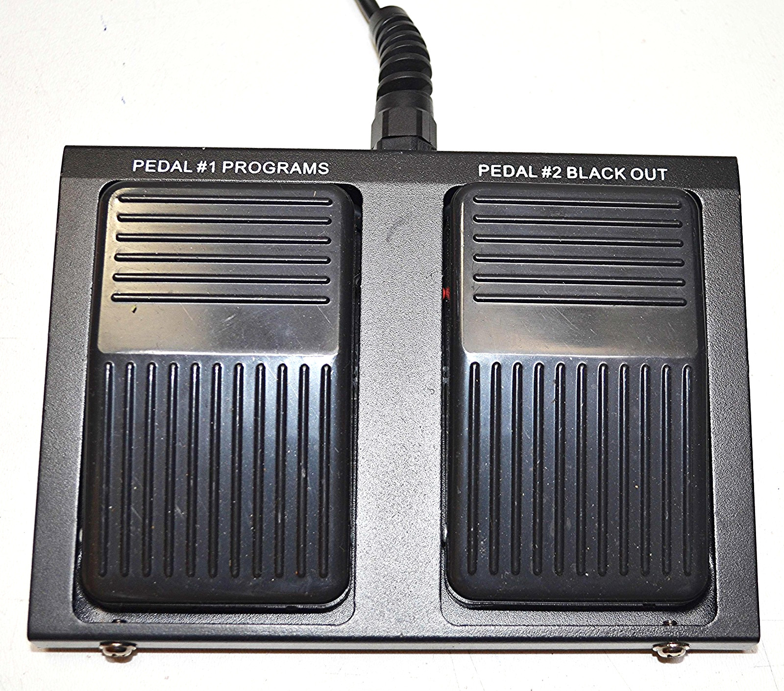 DJ Pedal - 2 BAR FLEX T FOOT SWITCH PROGRAMS & BLACKOUT