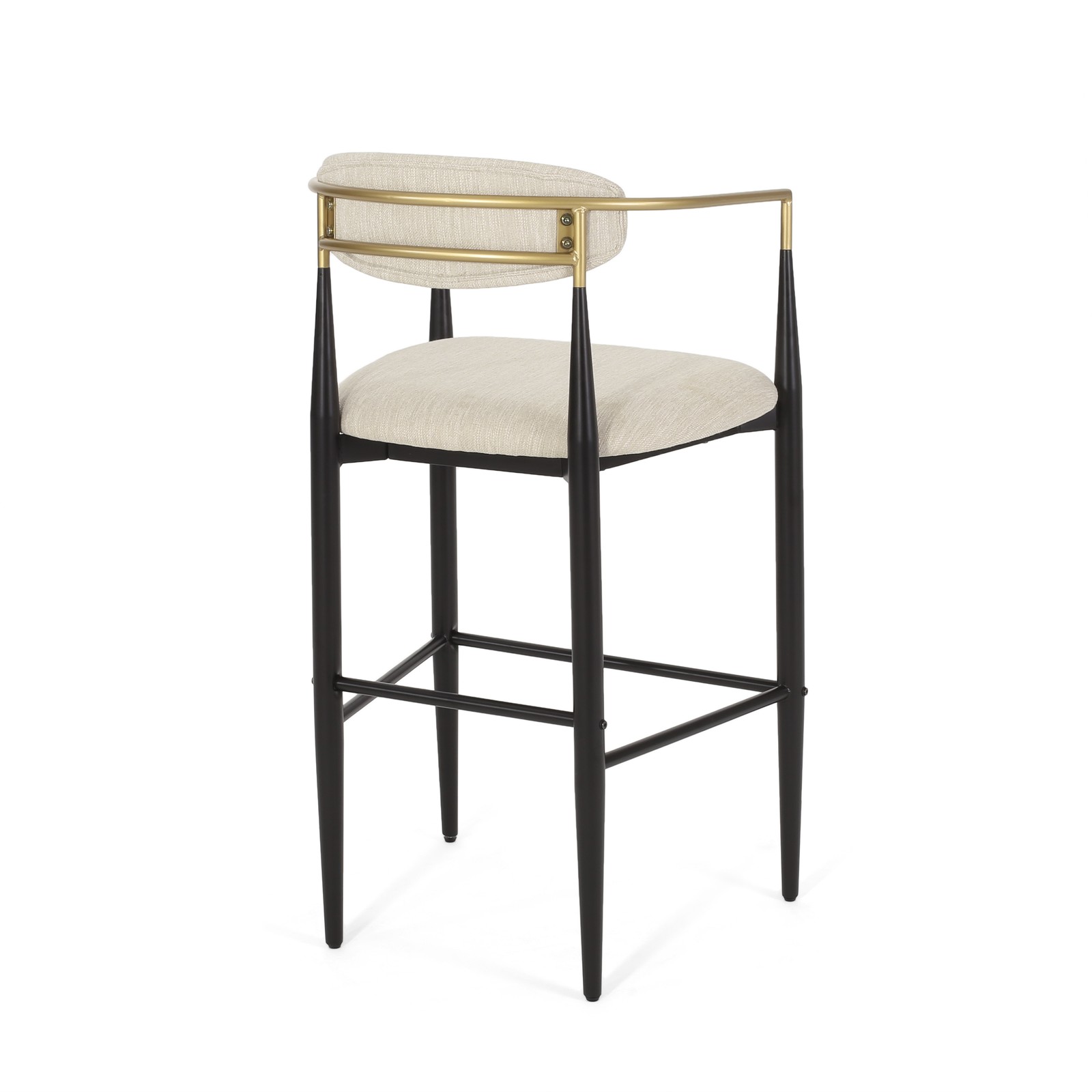 Set of 2 Barstools, 30 inch Counter Height Stools with Backs