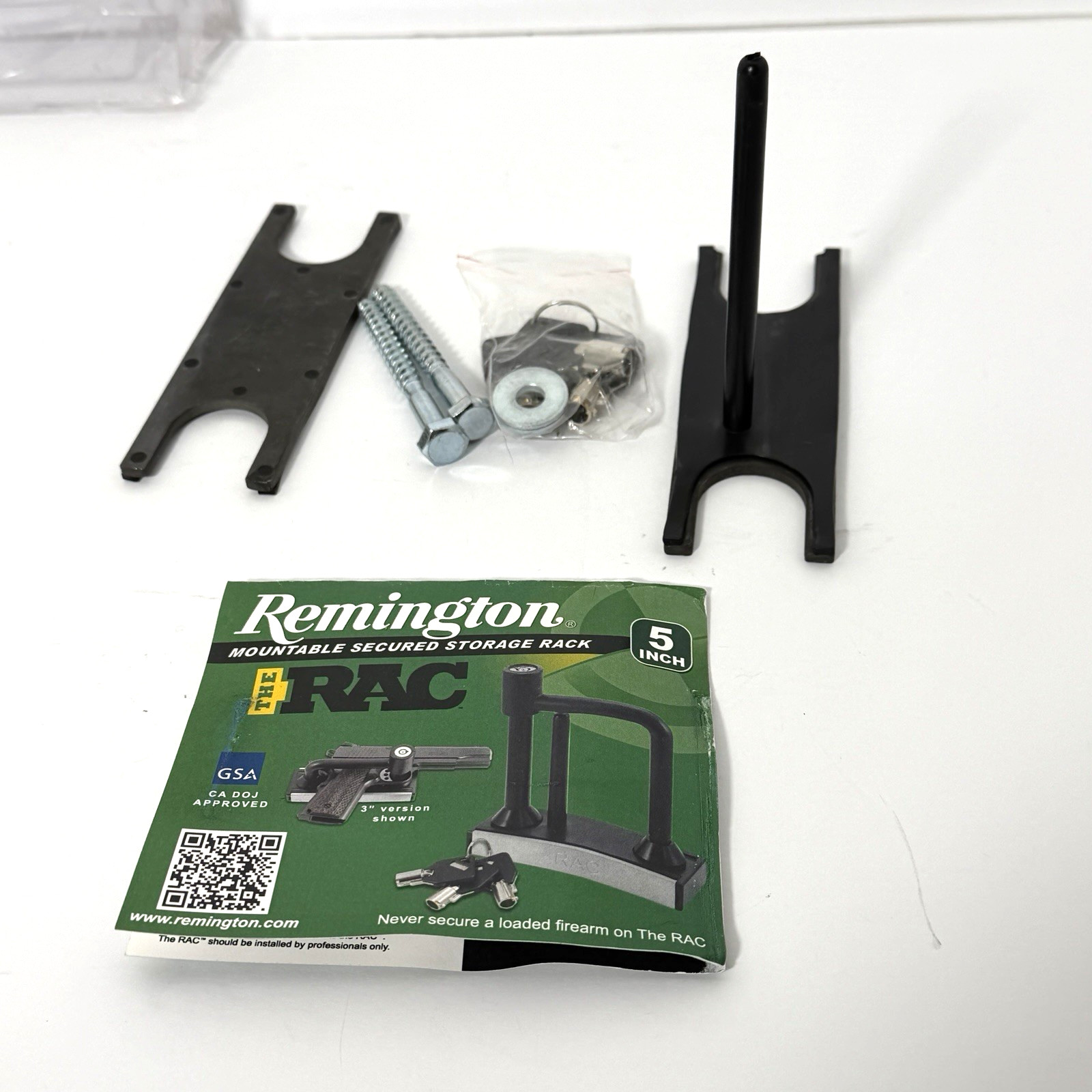 Remington The RAC 5" Mountable Secured Storage Rack Firearm Lock 17843R
