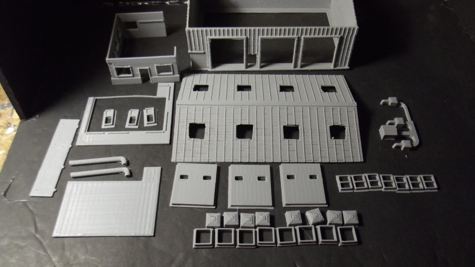N Scale Yard Operations Building Kit 3D Printed TB22
