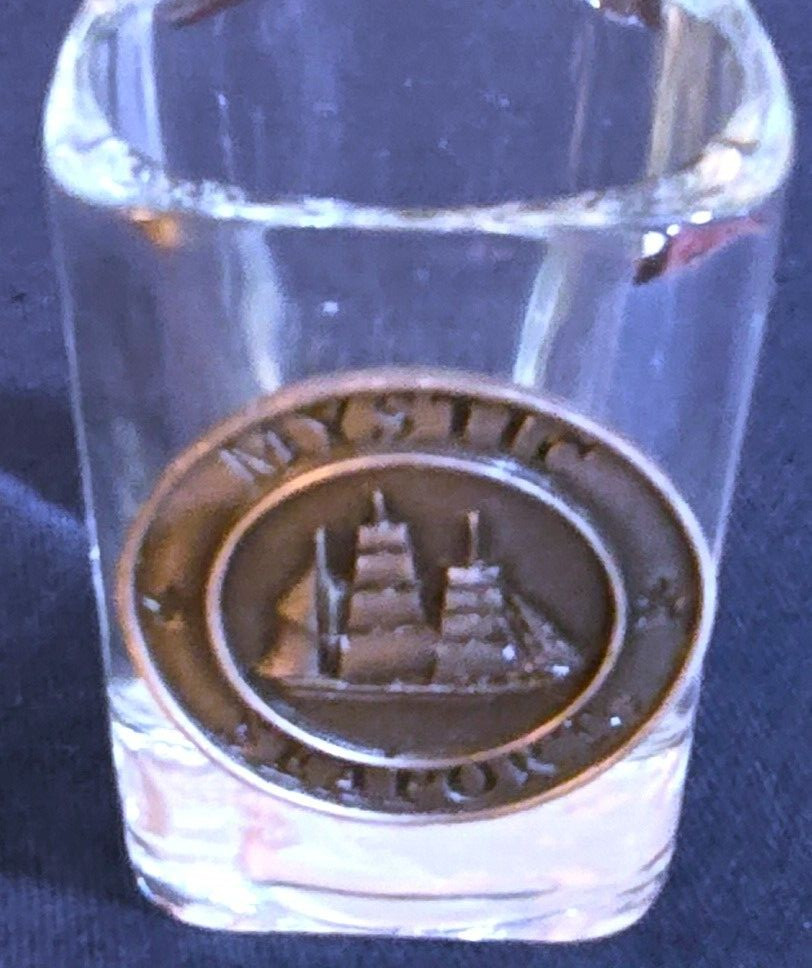 Souvenir Shot Glass "Mystic Seaport"