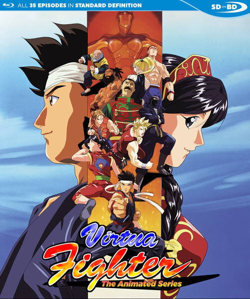 Virtua Fighter BLURAY w/ Slipcover (Eps #1-35)