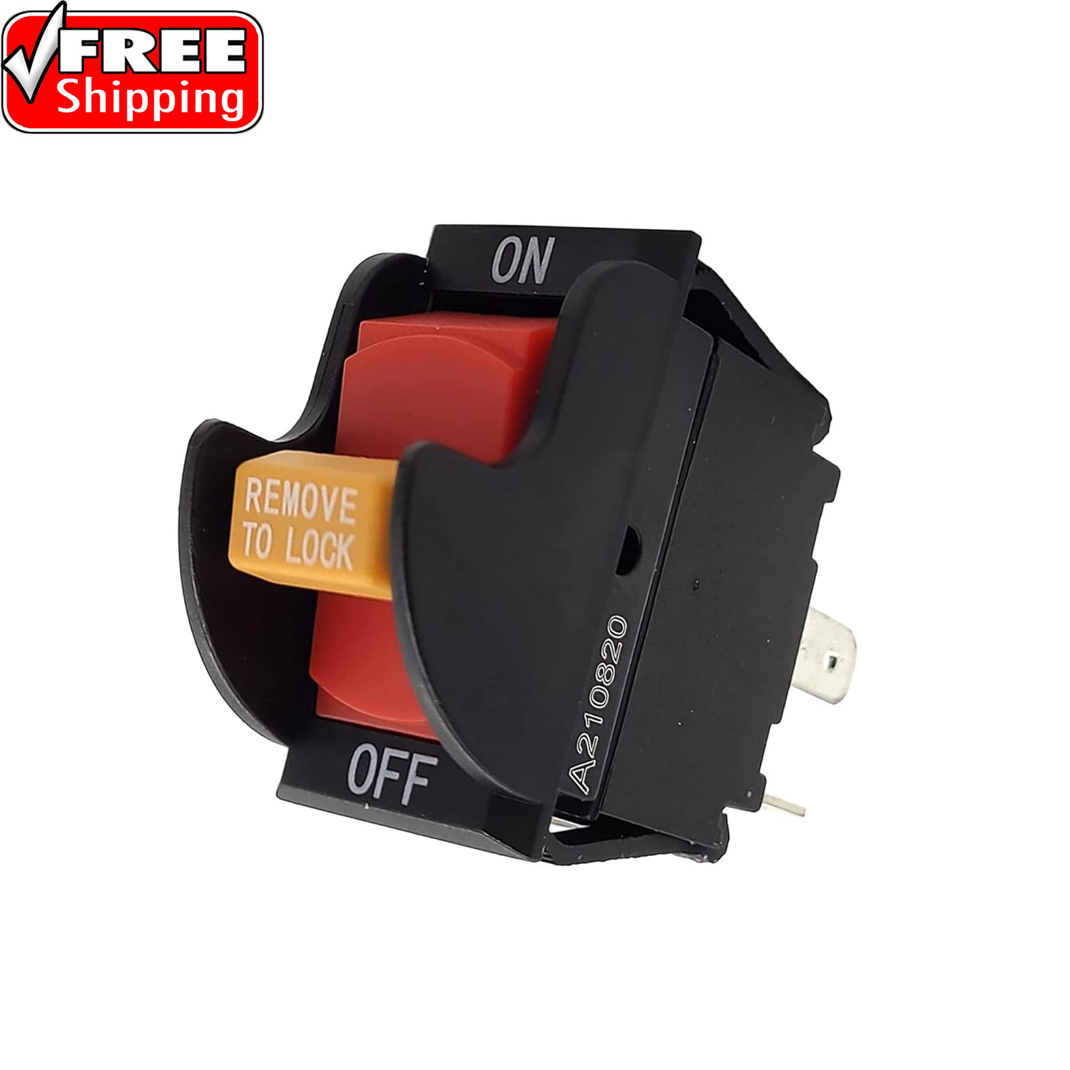 SW7B On-Off Toggle Switch 2 Prong for Delta, Aftermarket Replaces Parts Ryobbii