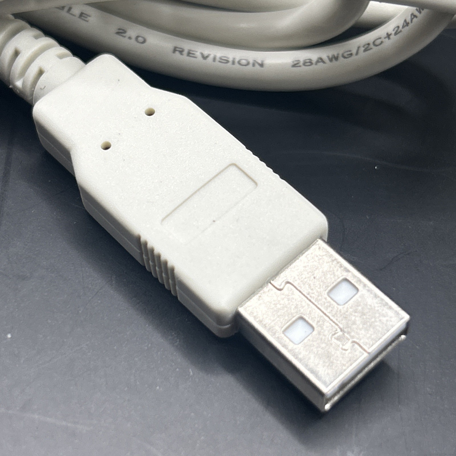 COPARTNER USB Shielded High Speed Cable 2.0 UL Type (LL84201 ) (E188601) White