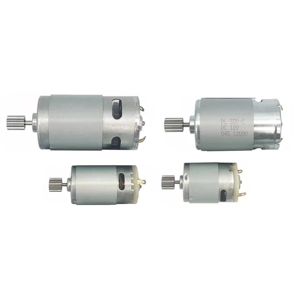 RS550 RS390 RS380 Electric Motors for Kids 6V 12V 24V Quick Lock Design