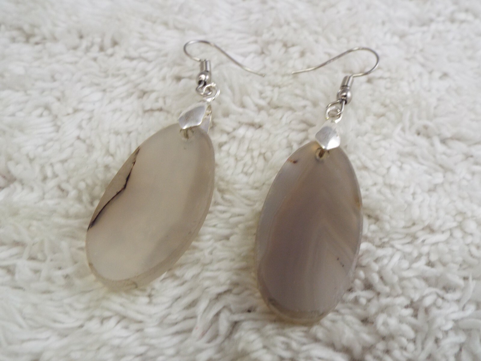 Stone Pierced Earrings (C2)