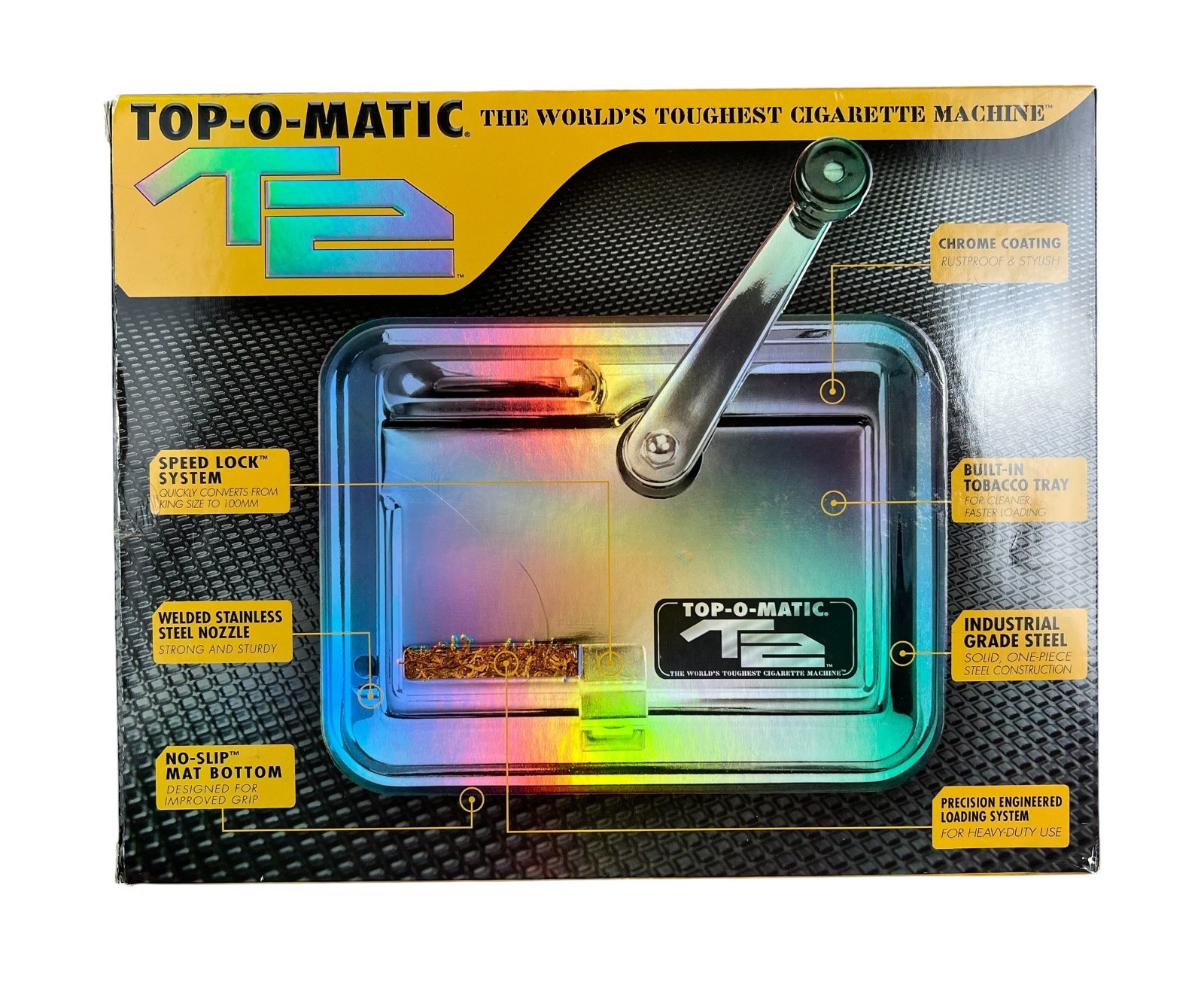 TOP-O-MATIC Cigarette Rolling Machine T2 NEW OPEN BOX