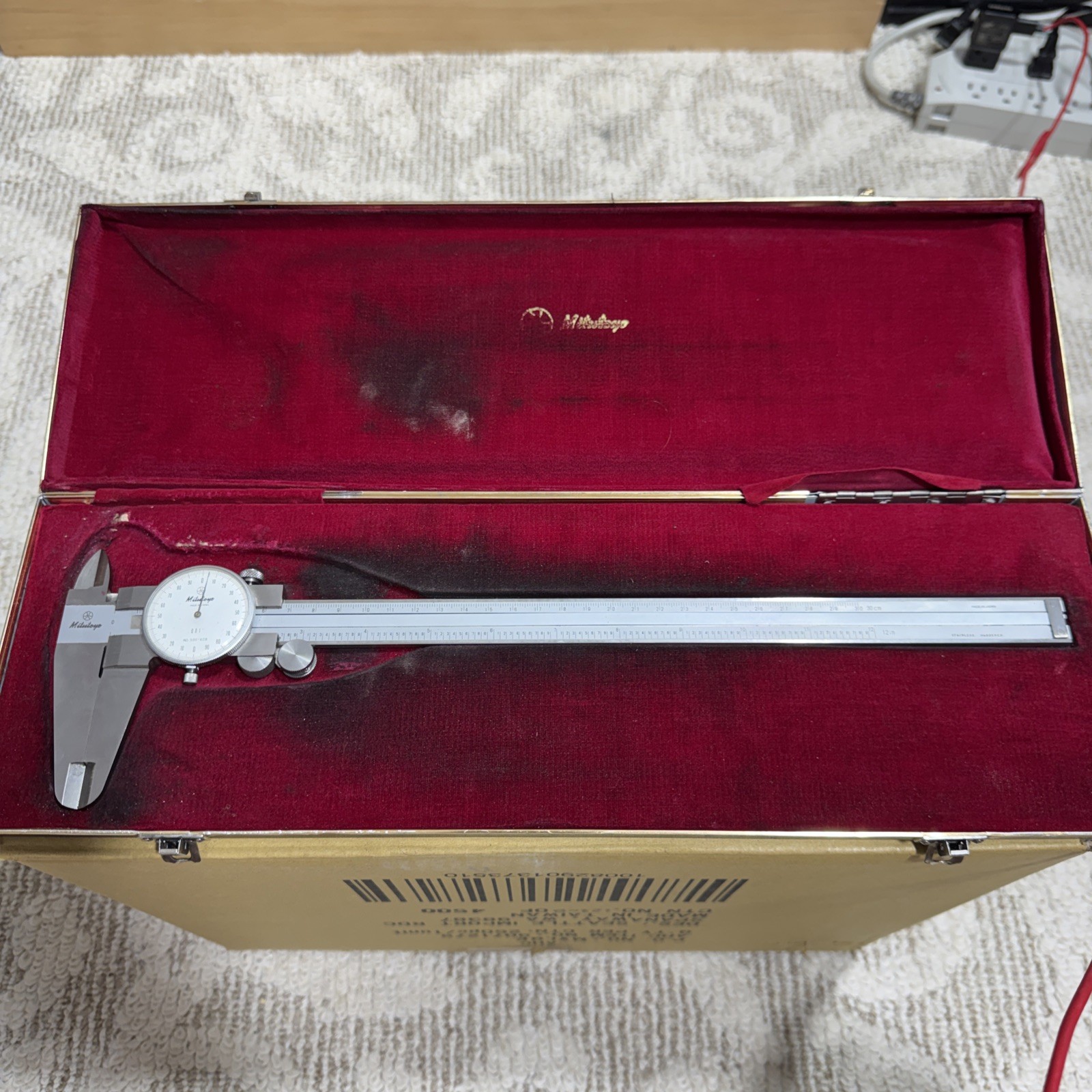 Mitutoyo dial caliper 12inch 505-628