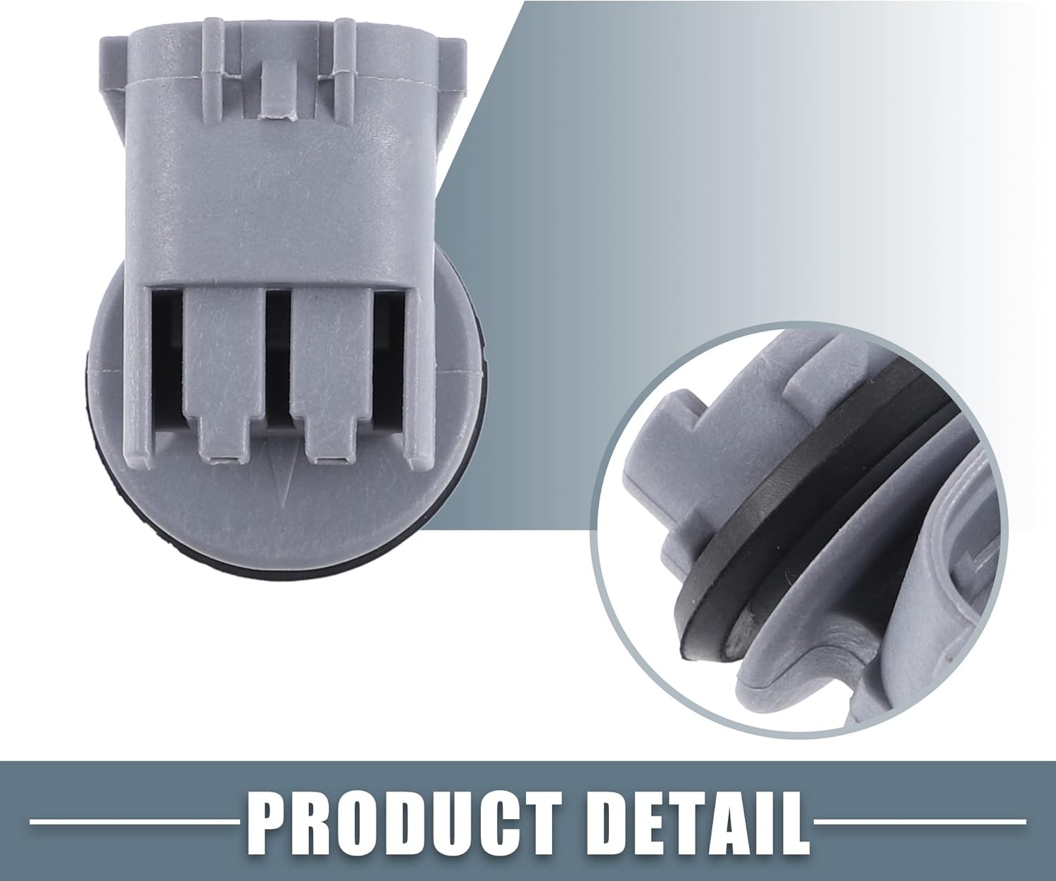 Car Rear Bumper License Plate Light Bulb Socket Conne Item Package Quantity: 2