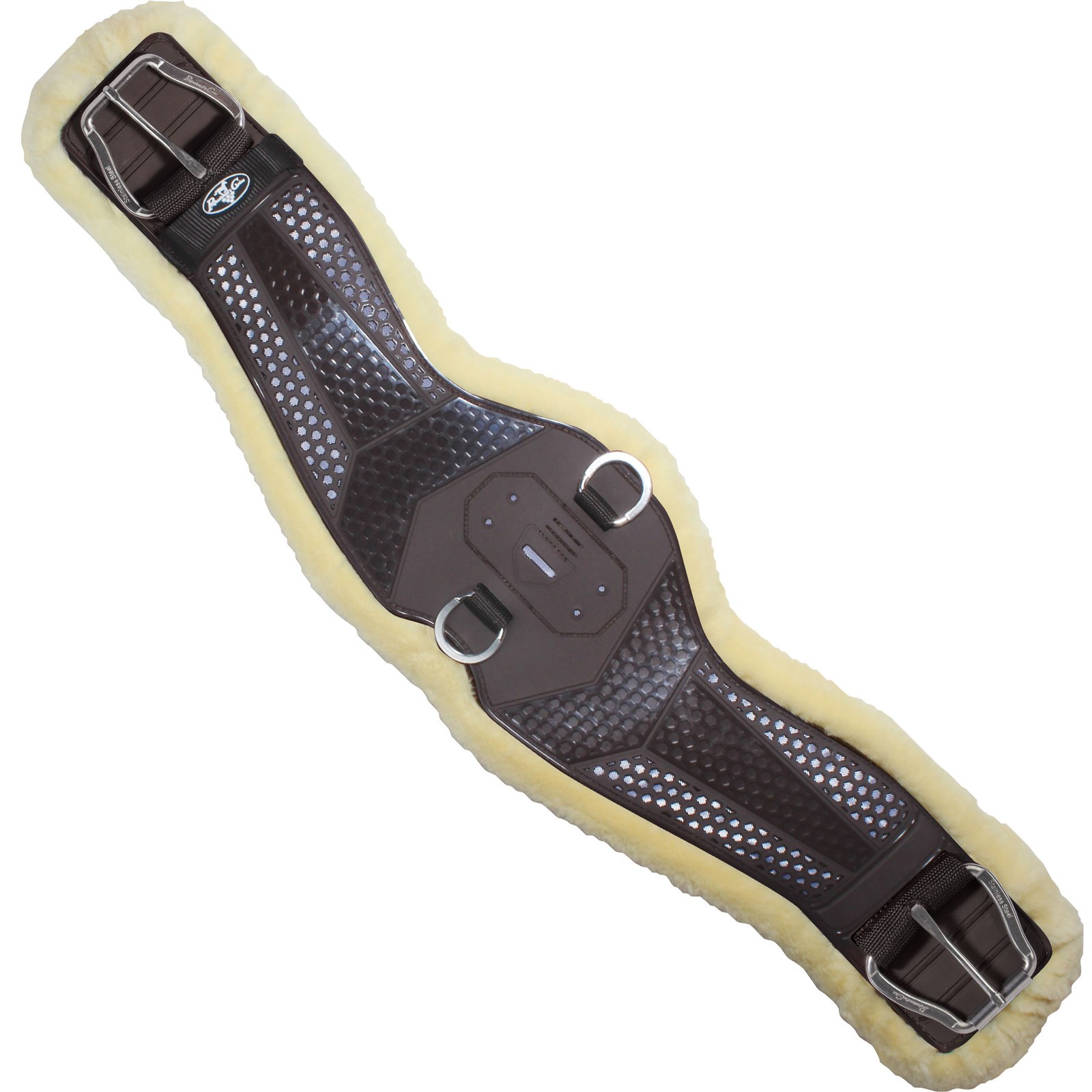 PROFESSIONAL'S CHOICE Contoured 26 Chocolate Fleece Cinch (CCF-26CHO)