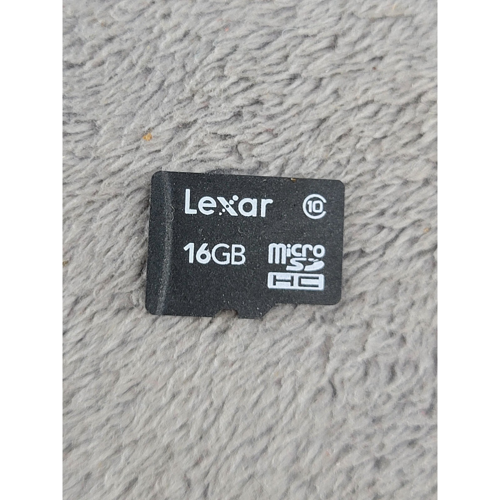 Lexar 16GB microSDHC Memory Card Class 10 High Speed Flash E416G1446 Black