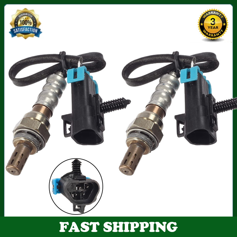 Set of 2 Upper+Lower Oxygen Sensor For Buick Regal 2L L4 Turbocharged 2011-2013