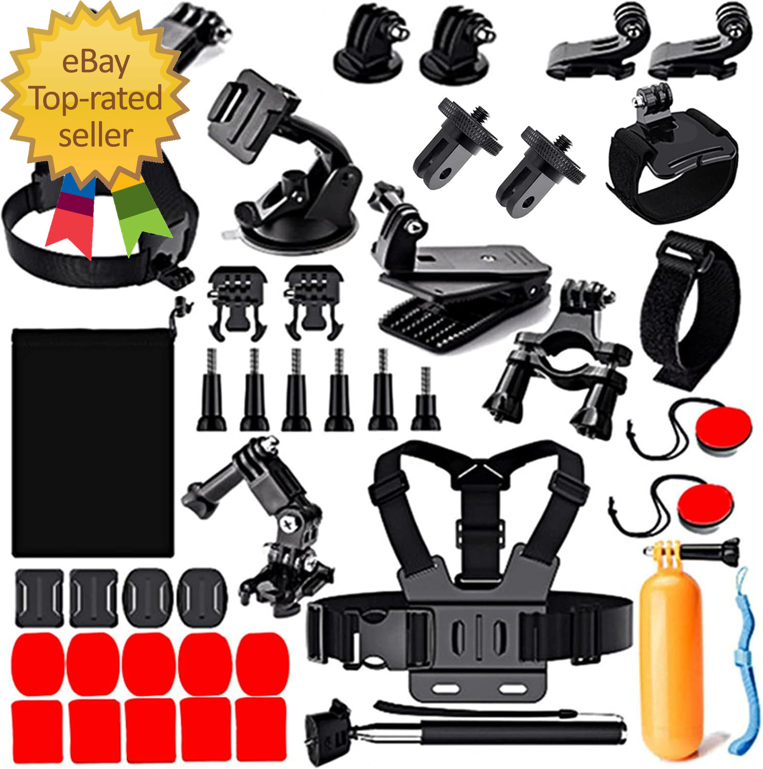 44 in 1 Action Camera Accessory Combo Kit Compatible with Insta360 One X4 X3X2