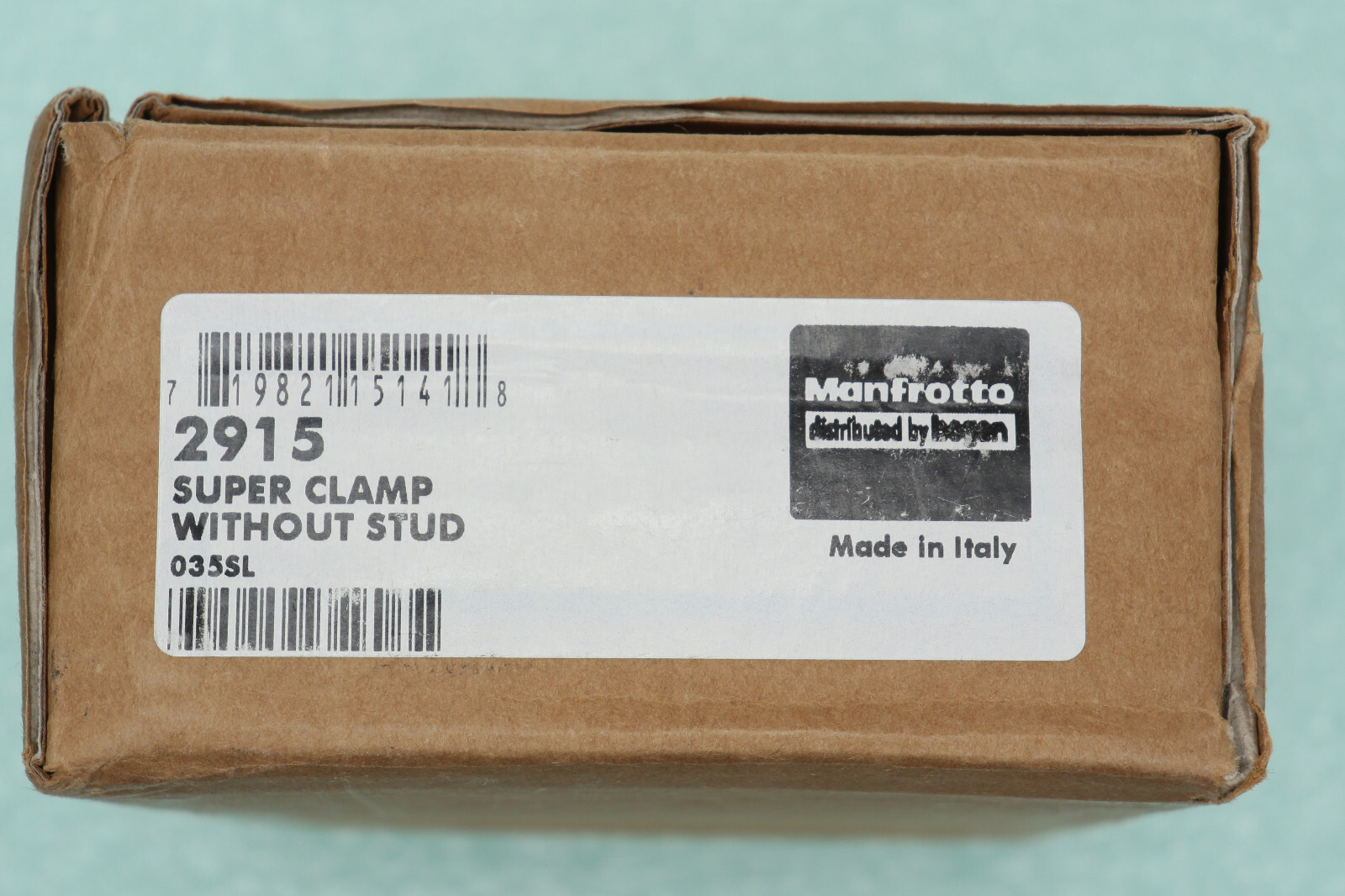 Manfrotto 035SL Super Clamp without Stud Model 2915