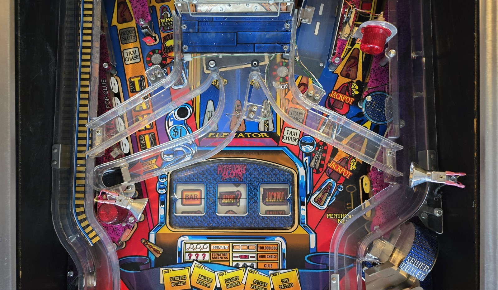 Refurbished Who Dunnit Pinball Machine (Bally) 1995