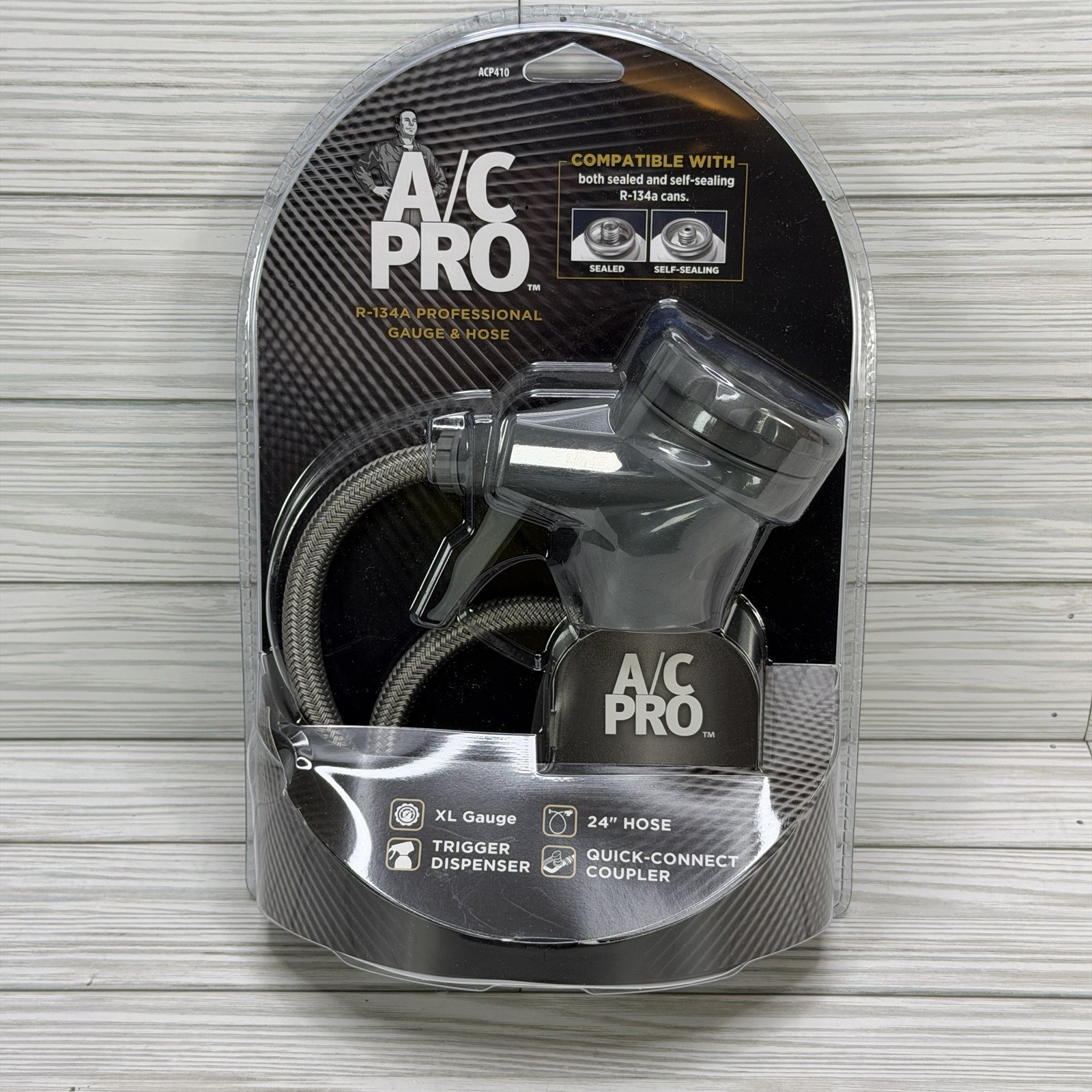 A/C Pro ACP410 Auto Recharge Kit Hose Dispenser, Quick-Connect, R-134a / NEW