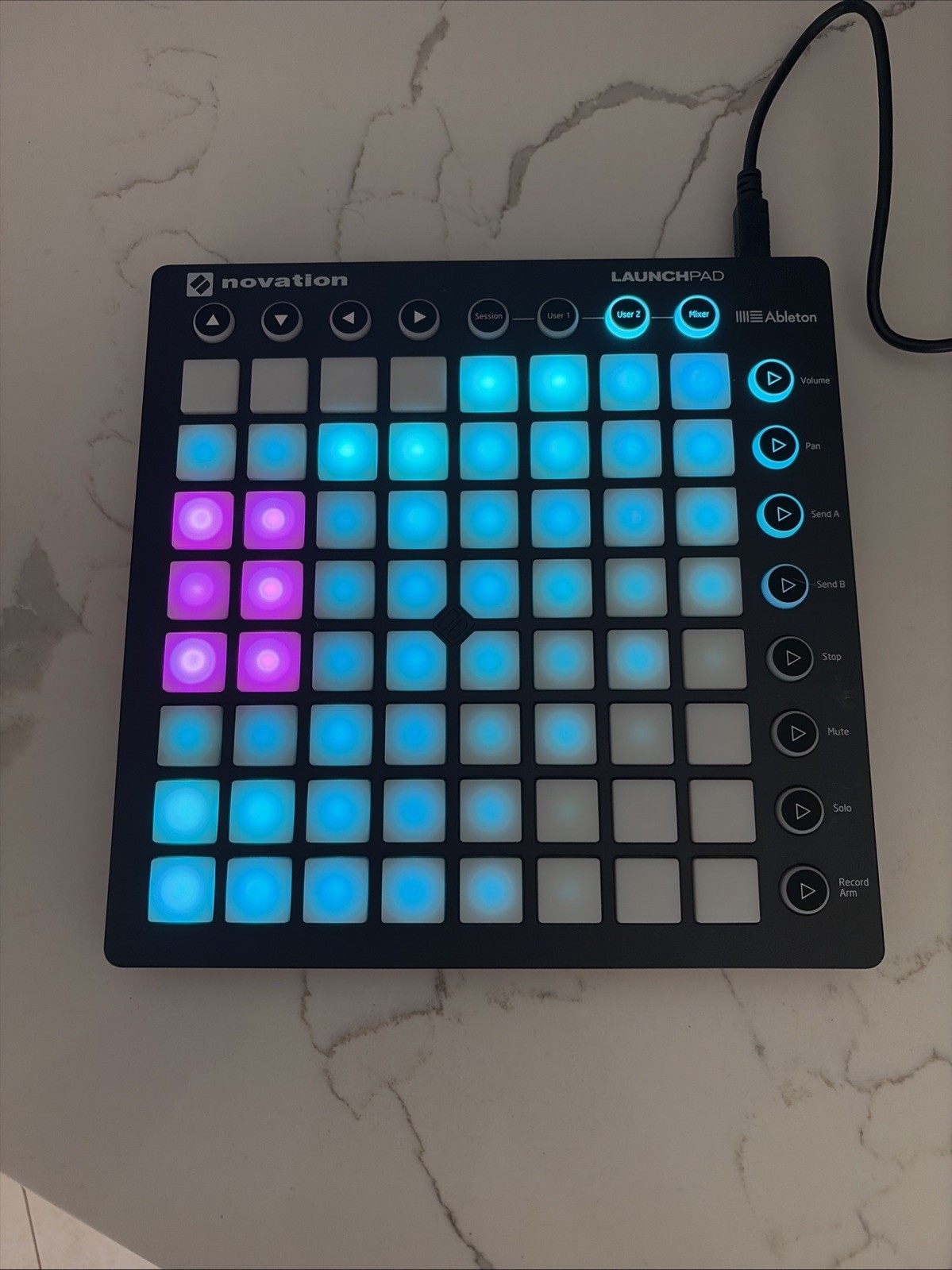 Novation Launchpad MK2 USB Midi Controller for Ableton 64 Velocity Pads TESTED!