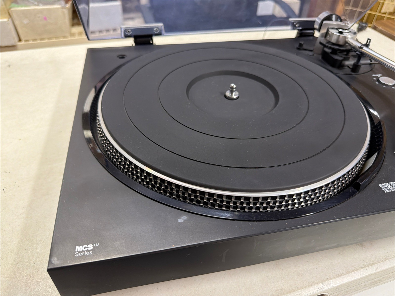 MCS 6700 (Technics) DIRECT DRIVE TURNTABLE Clean Working Unit