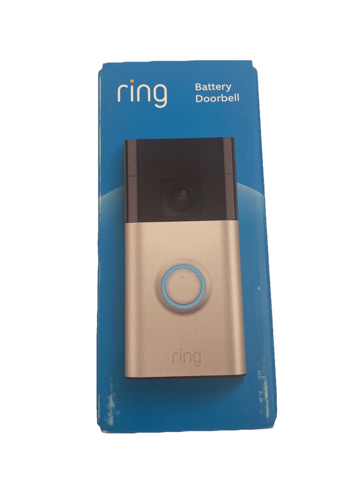 New Ring Smart Battery Doorbell Satin Nickel 2nd Generation Sealed Box