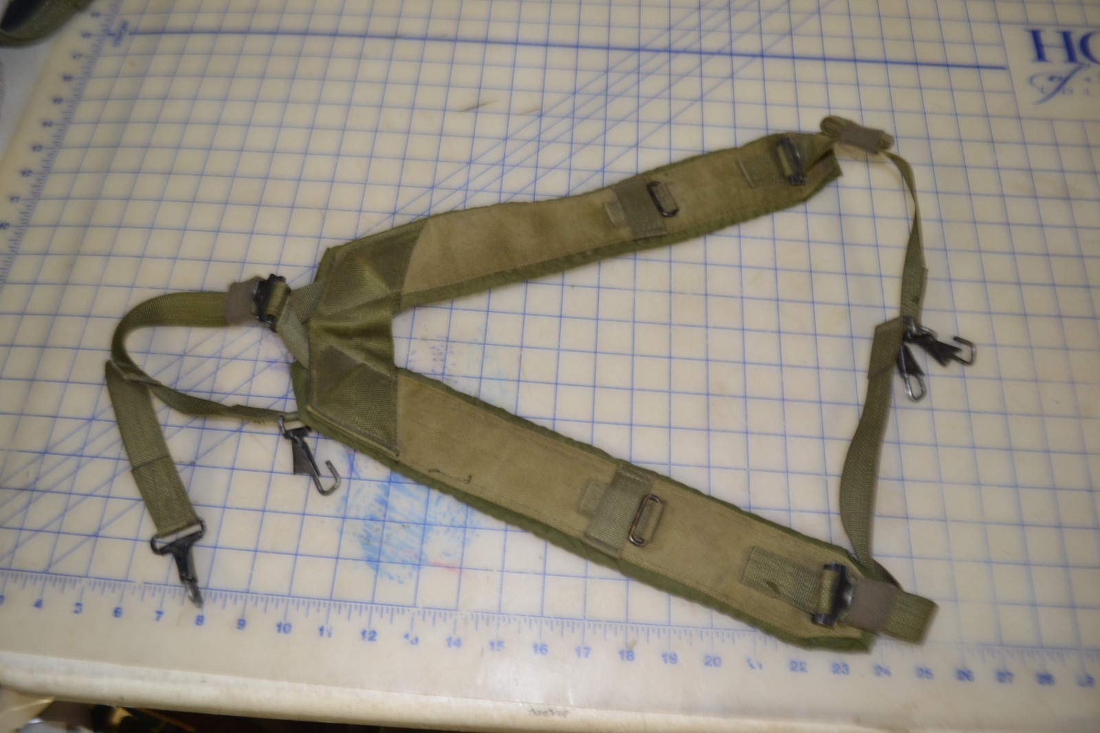 *suspenders individual equipment LC-1 shoulers straps Y military issue USA made