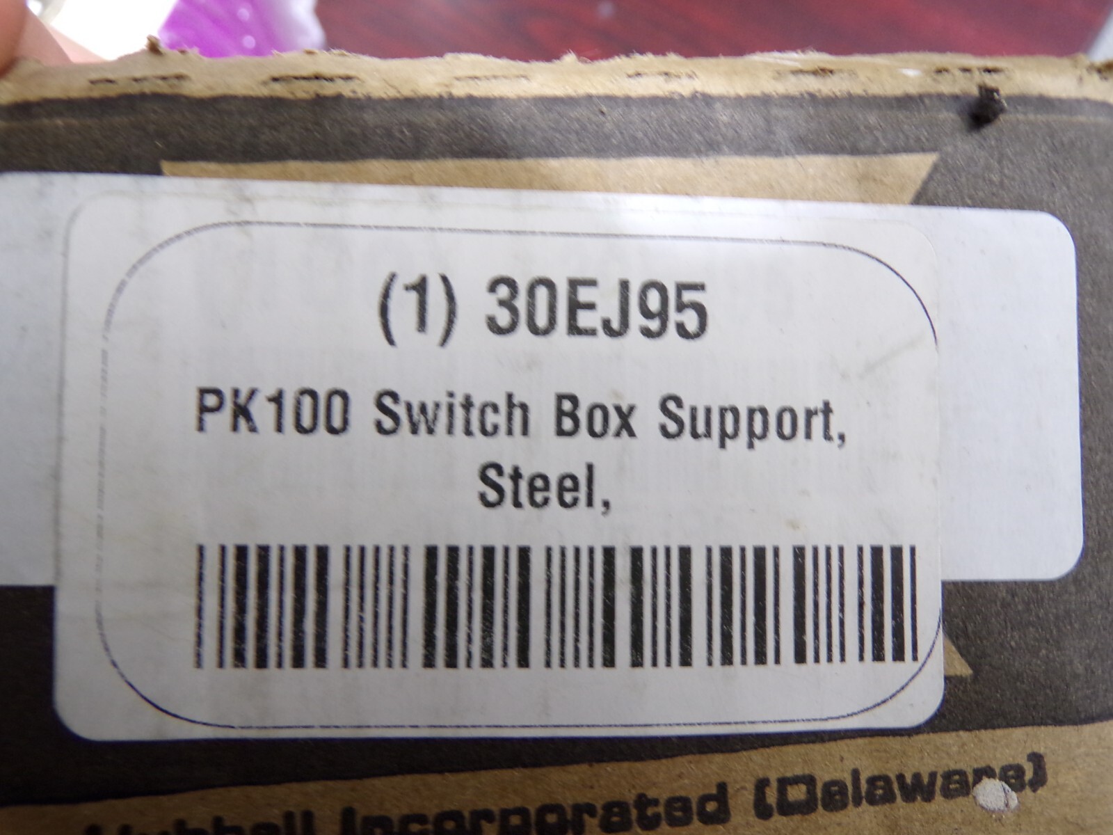 100PK RACO 977 Switch Box Support,Steel 30EJ95 (G)