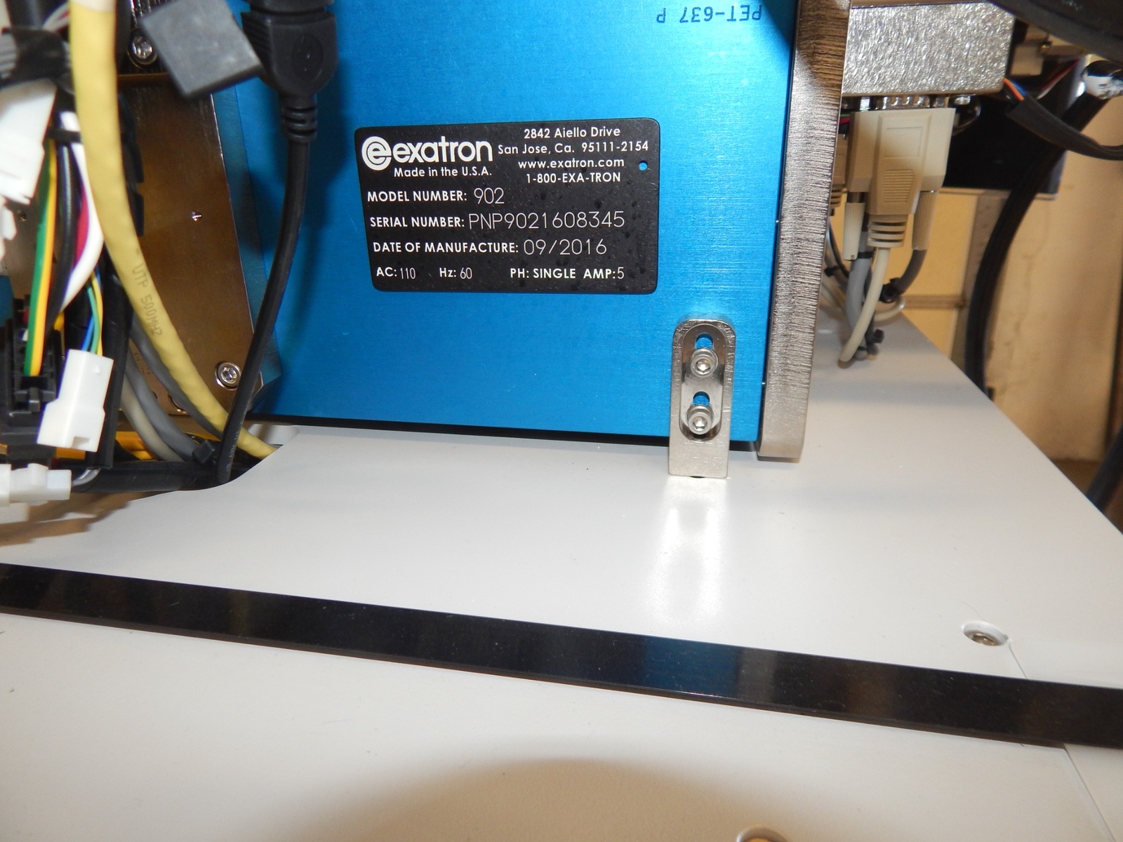 EXATRON MODEL 902 PIC AND PLACE / LASER ENGRAVER (#3717)