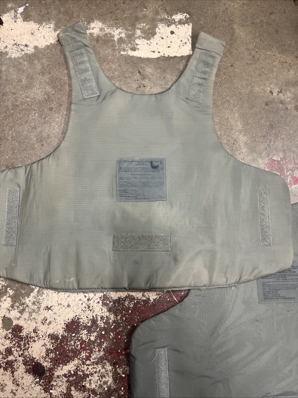 Plate Carrier Soft Armor LEVEL 3A PROTECTION Large lot K