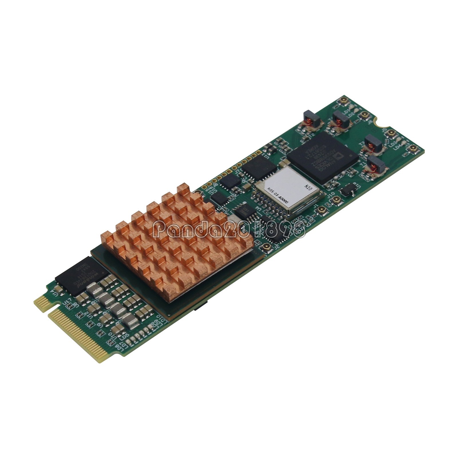 M2SDR Software Defined Radio M.2 XC7A200 RF Transceiver Module GPSDO 40M Clock
