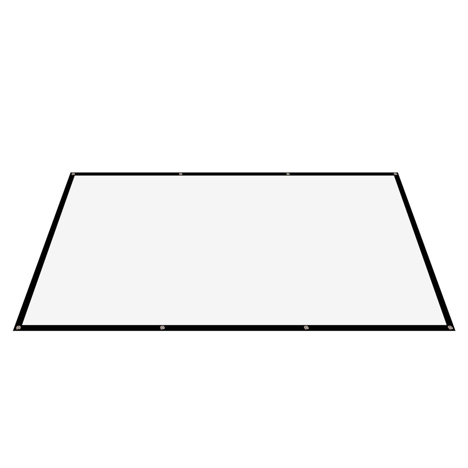 100 Inch Projector Screen Foldable Portable Soft Clear HD Projector Screen JDVF